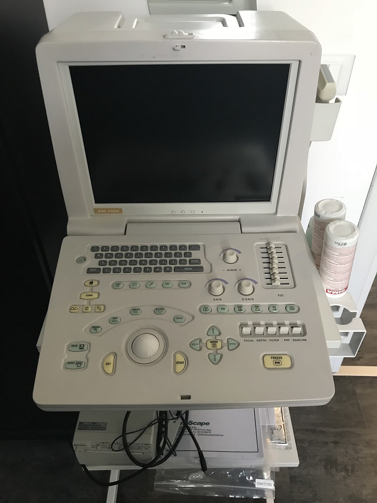 Ecocolor Machine Ecografo Ecocolor Doppler portatile SSl-1000 usato