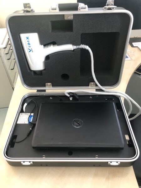 Vidix - videodermatoscopio digitale portatile con valigia cablata